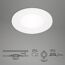 LED-Einbauleuchte 3 W Ø 8,6 cm 3 Stück weiß