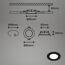 LED-Einbauleuchte 3 W Ø 8,6 cm 3 Stück schwarz