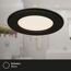 LED-Einbauleuchte 6 W Ø 11,5 cm 3 Stück mattschwarz