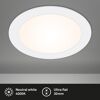 LED-Einbauleuchte 'Flat In' 12 W 1200 lm neutralweiß Ø 17 cm
