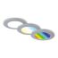 LED-Einbauleuchte IP 65 4,8 W Ø 9,2 cm 3 Stück chromfarben