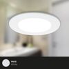 LED-Einbauleuchtenset 'Fungo Color' dimmbar 4,8 W 1350 lm tageslichtweiß Ø 9,2 cm 3 Stück