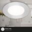 LED-Einbauleuchte IP 65 3 W Ø 8,6 cm 3 Stück chromfarben