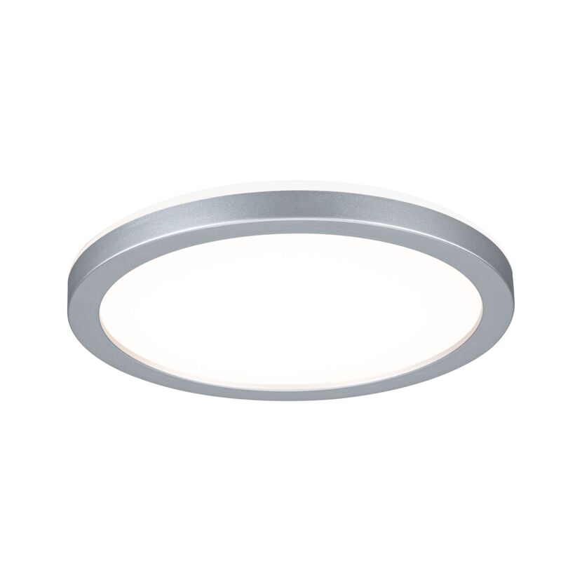 Rundes LED-Panel Atria Shine warmweiß.