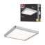 LED-Panel 'Atria Shine' 11,2 W 1360 lm warmweiß 19 x 2,8 x 19 cm