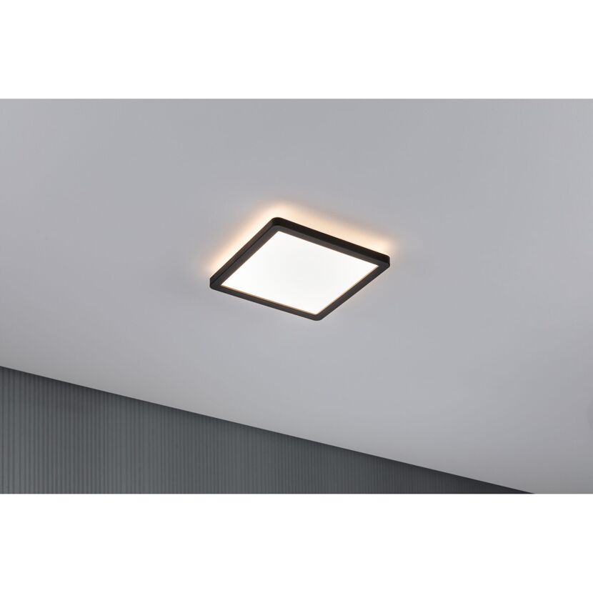 LED-Deckenleuchte 'Atria Shine' schwarz 11,2 W 19 x 19 cm