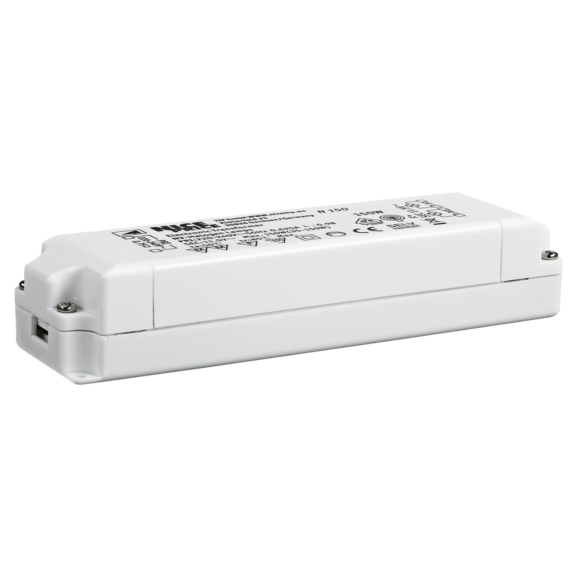 Elektroniktrafo, max. 30-150W, weiß