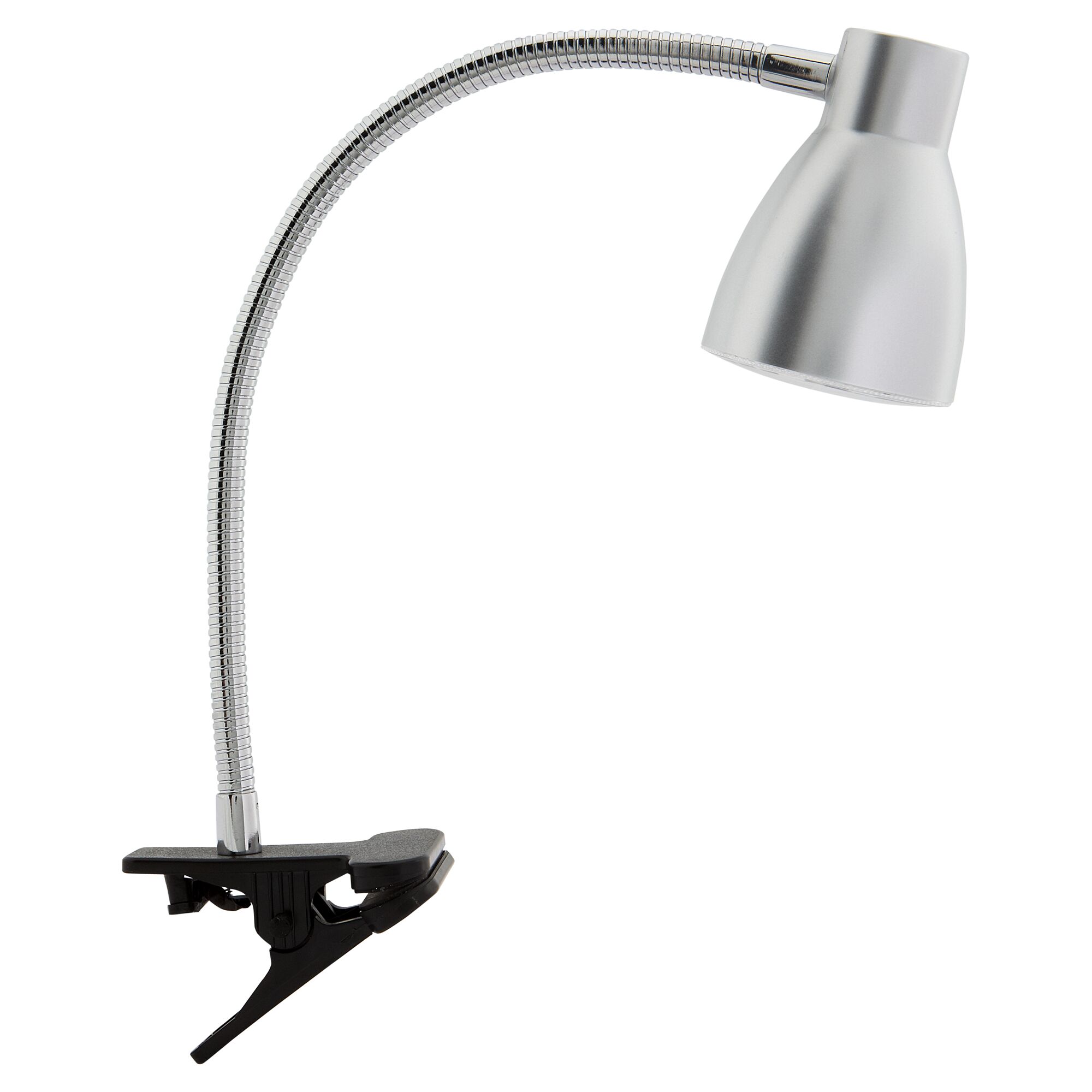 LED-Klemmleuchte Grip, titan