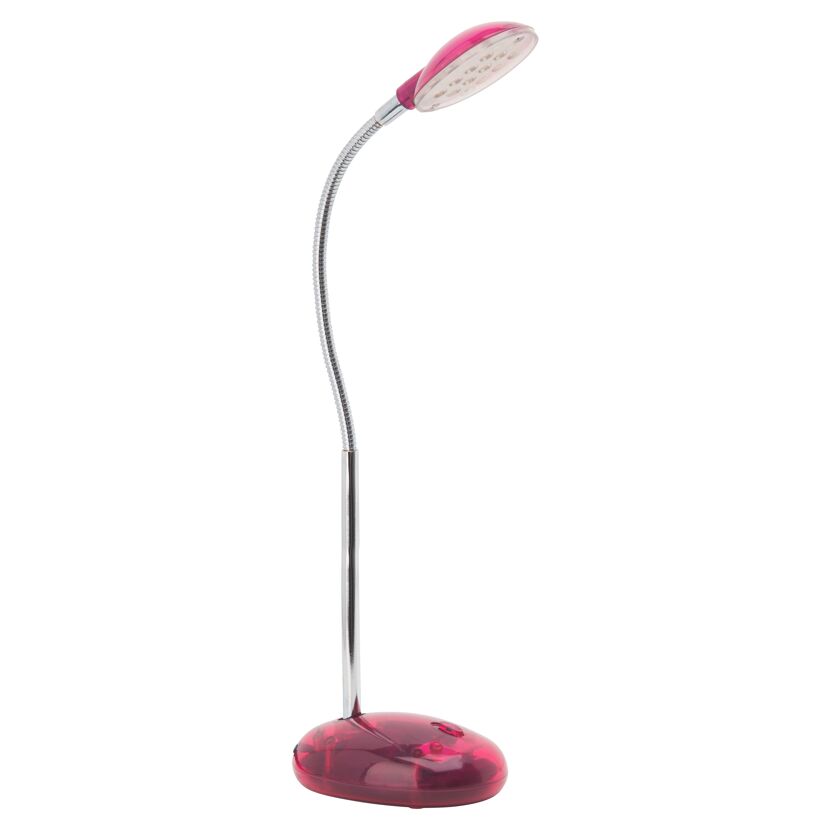 Pinkfarbene LED-Tischleuchte Timmi