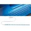 LED-Stripe 30 cm an Tastatur angeschlossen