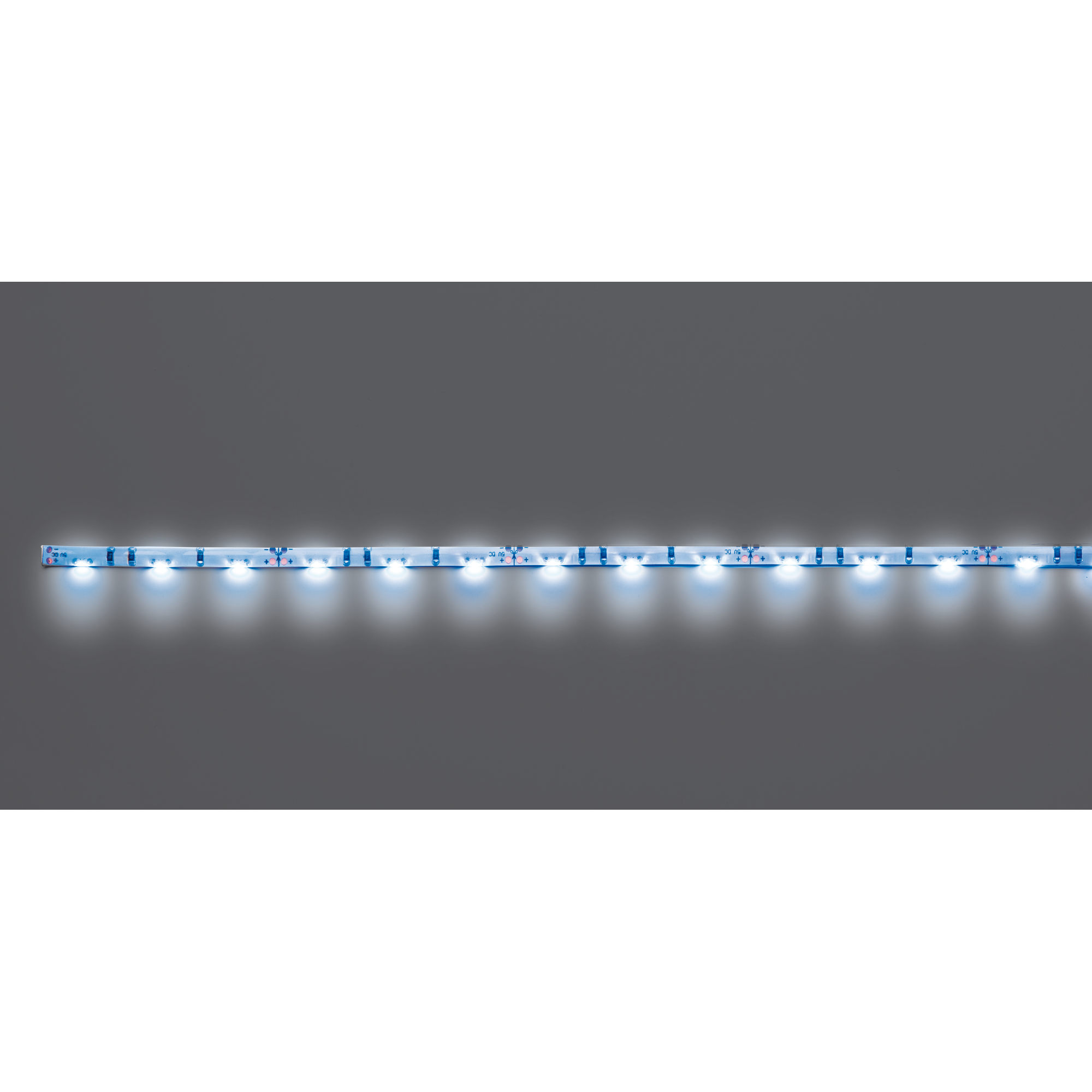 LED-Streifen mit USB-Anschluss 30 cm 1,5 W blau