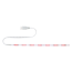 Verkleinertes Bild von LED-Streifen mit USB-Anschluss 30 cm 1,5 W rot/weiß