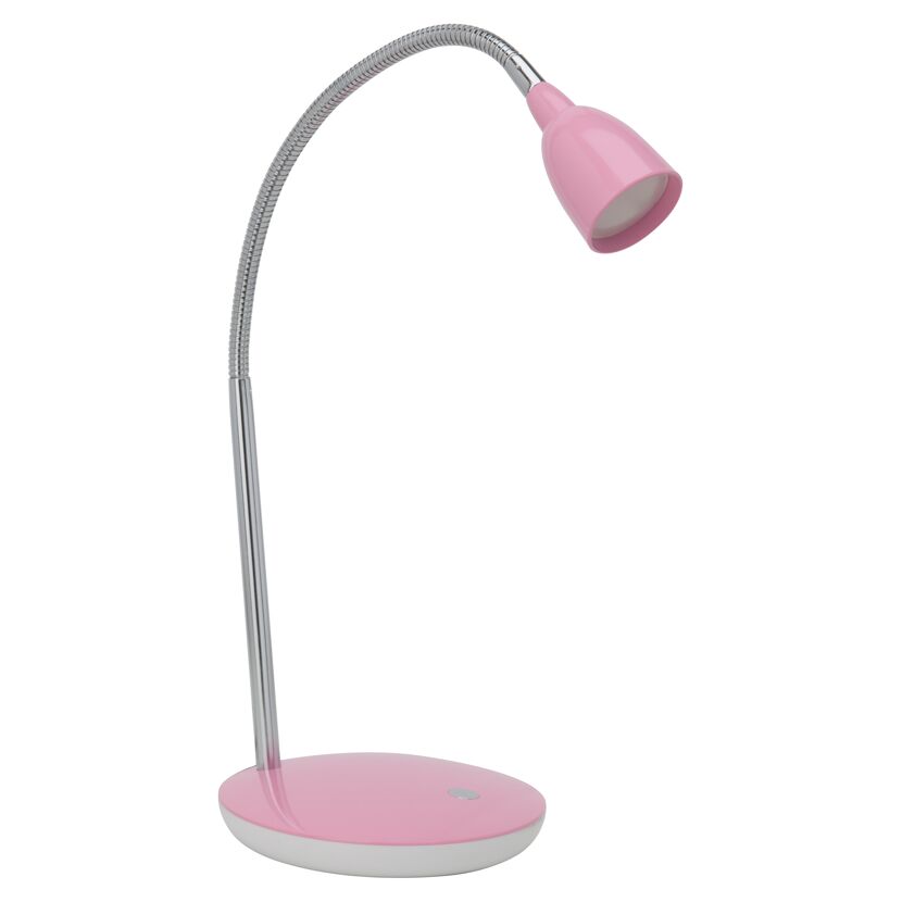 Rosa LED-Tischleuchte Anthony