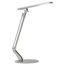 Silberfarbene LED-Tischleuchte Brendan