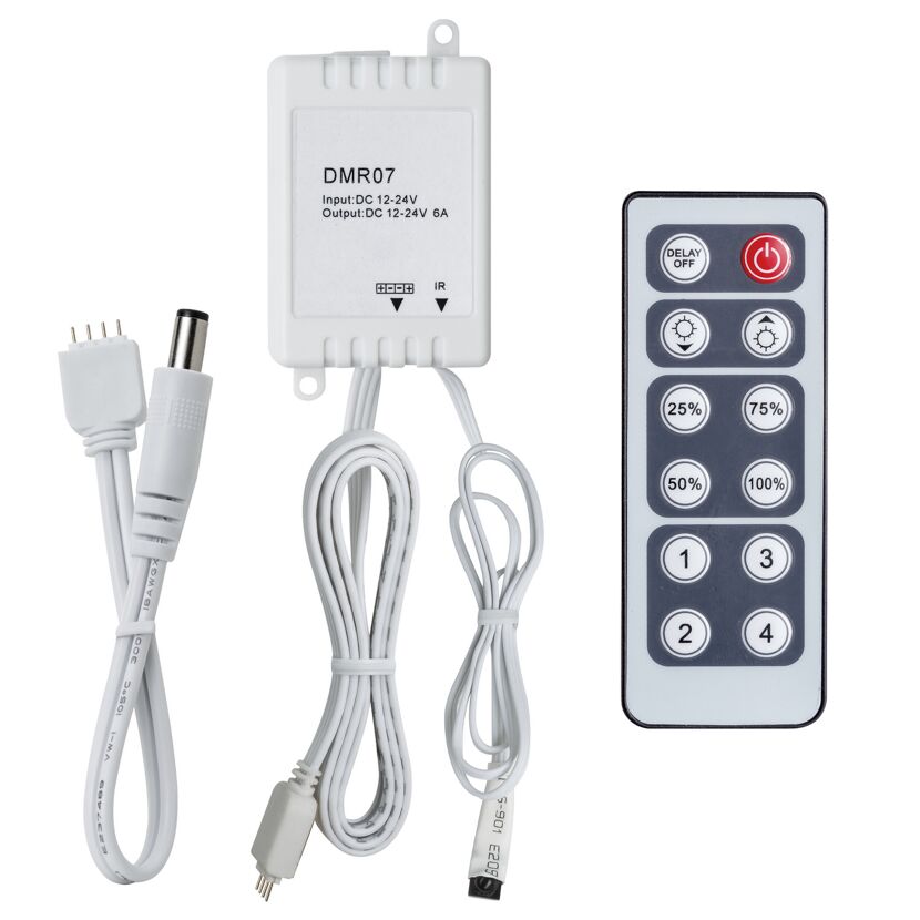 YourLED Dimm-/Schalt-Controller mit IR-Fernbedienung