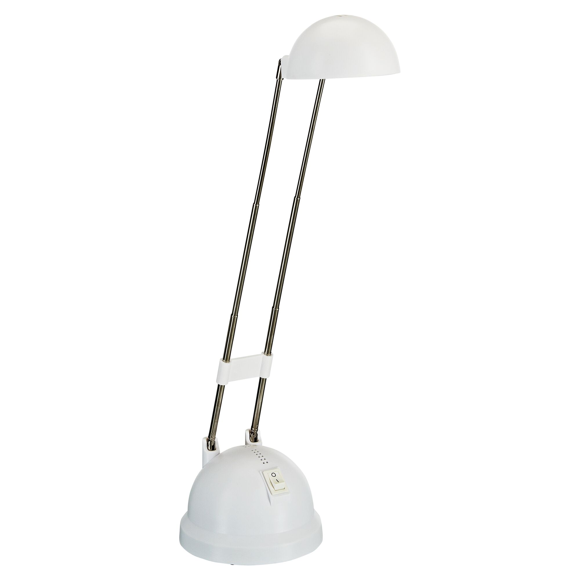 Weiße LED-Tischleuchte Katrina