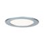 Rundes LED Panel, silber