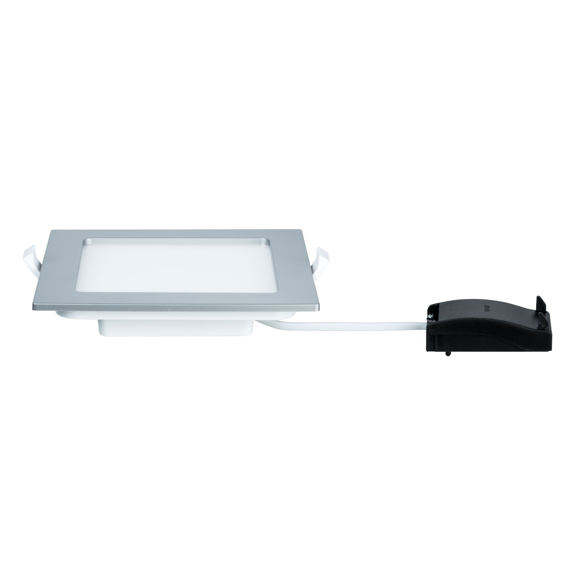LED-Einbauleuchte 780 lm 16,5 x 16,5 cm silber IP 44 + product picture