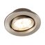 LED Einbauleuchte Nickel
