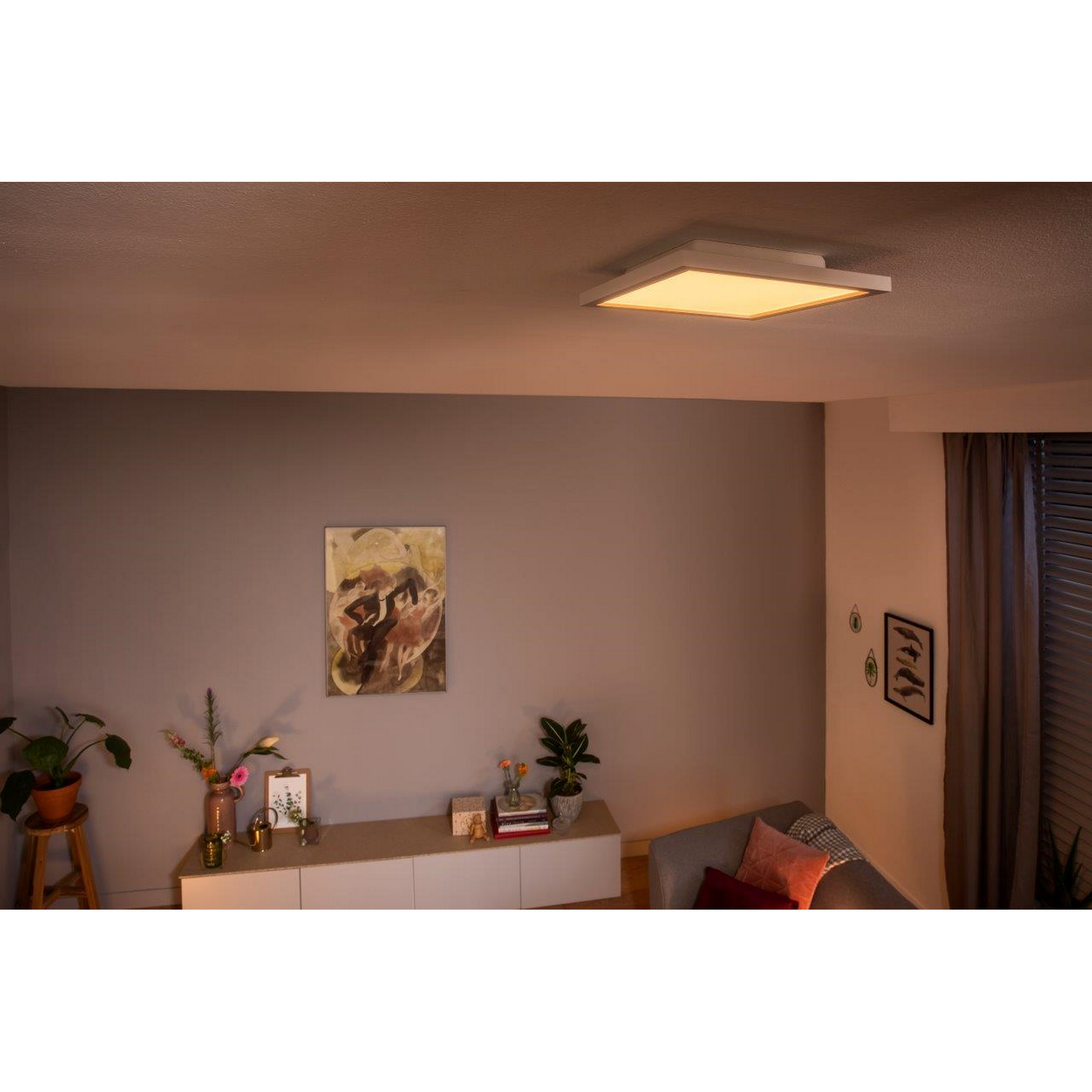 LED-Panelleuchte "Hue" Aurelle vierecking White Ambiance weiß 2200 lm + product picture
