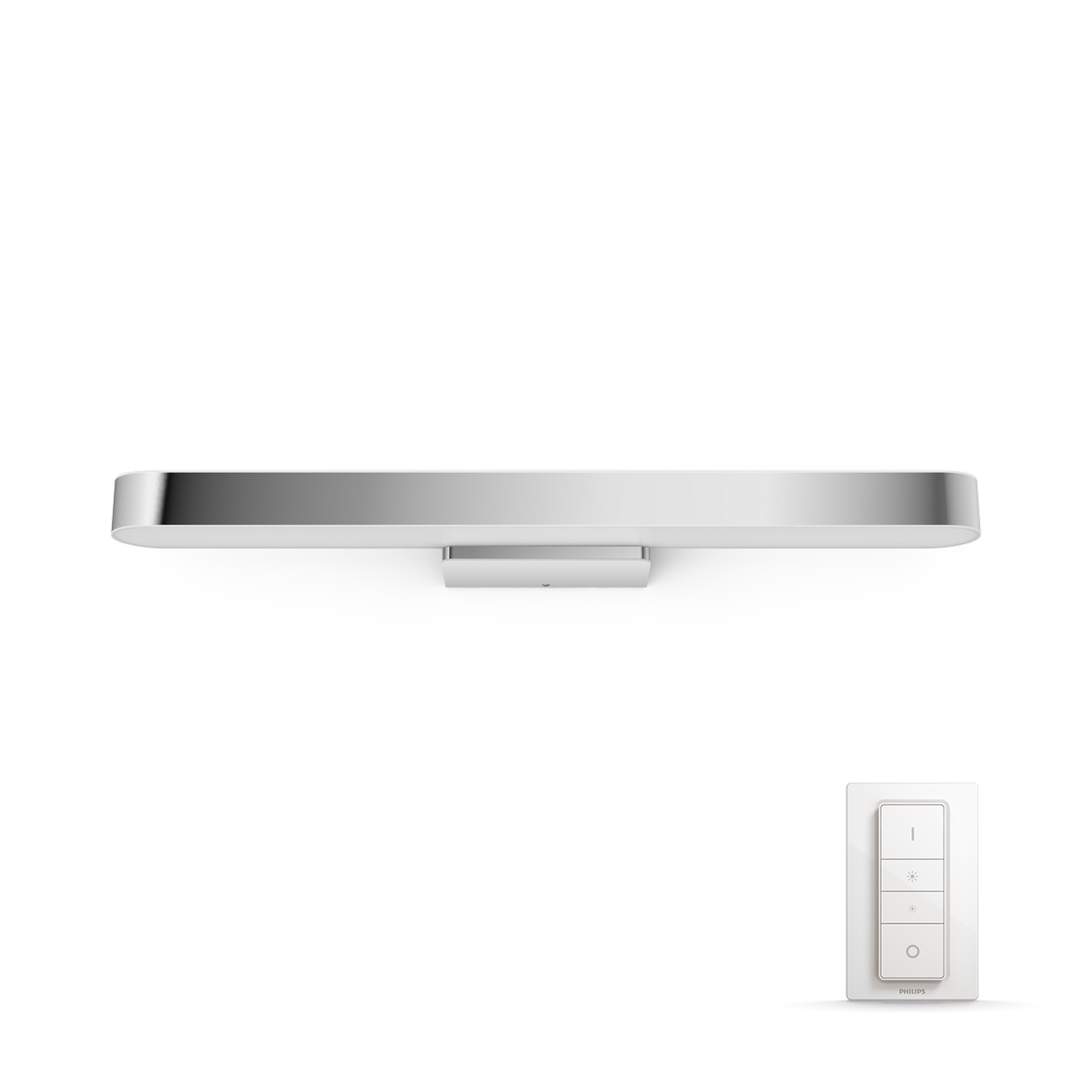 LED-Wandleuchte "Hue" für den Spiegel Adore 3435111P7 White Ambiance inkl. Dimmschalter chrom + product picture