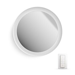 LED-Spiegel "Hue" mit Beleuchtung Adore 3435731P7 White Ambiance inkl. Dimmschalter weiß 2400 lm
