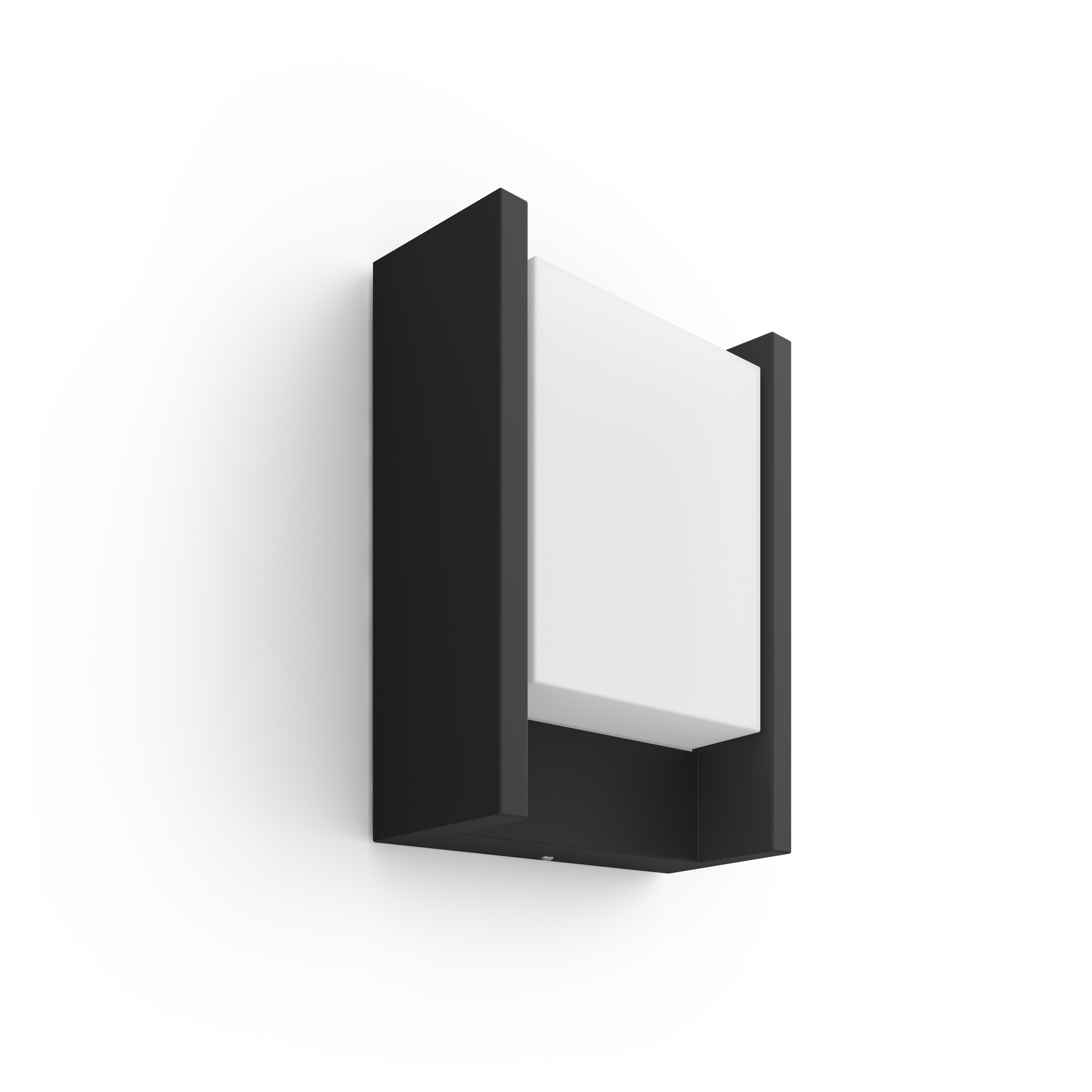 LED-Wandleuchte 'Hue White Fuzo' quadratisch, schwarz 1150 lm, länglich + product picture