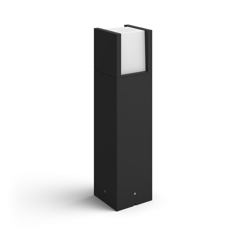 LED-Sockelleuchte 'Hue White Fuzo' schwarz 1150 lm 40 cm