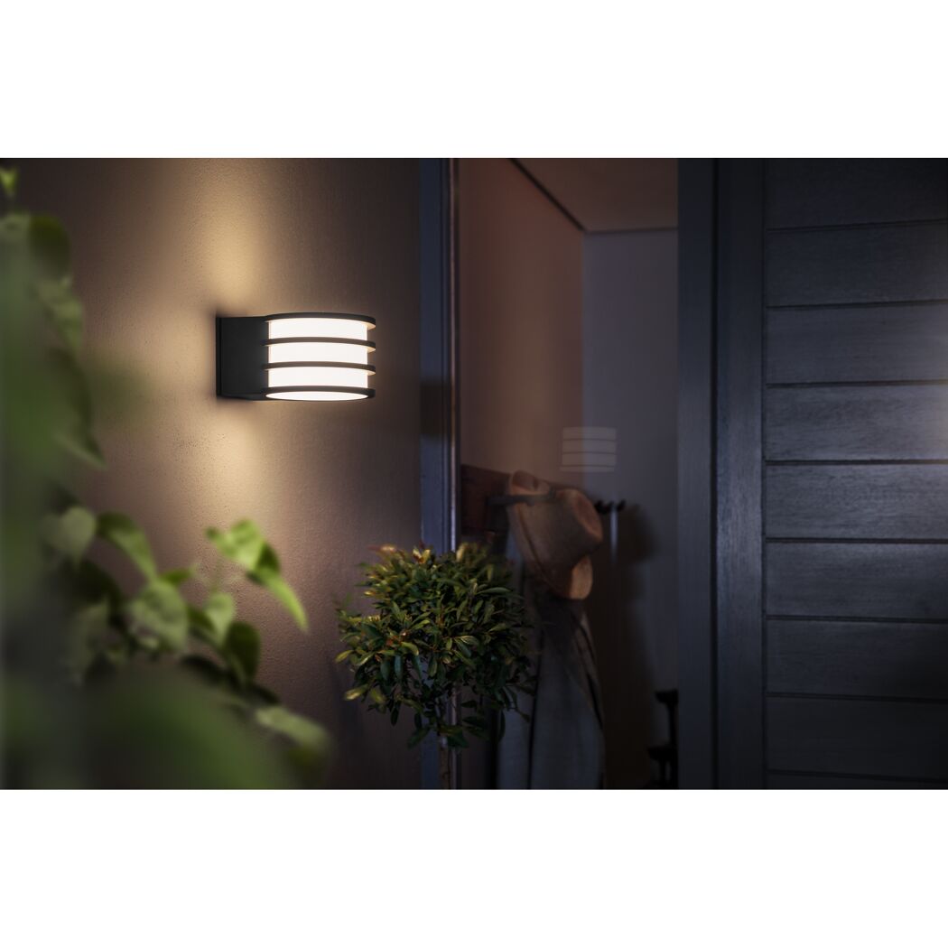 LED-Außenwandleuchte 'Hue' 9,5 W 806 lm IP 44