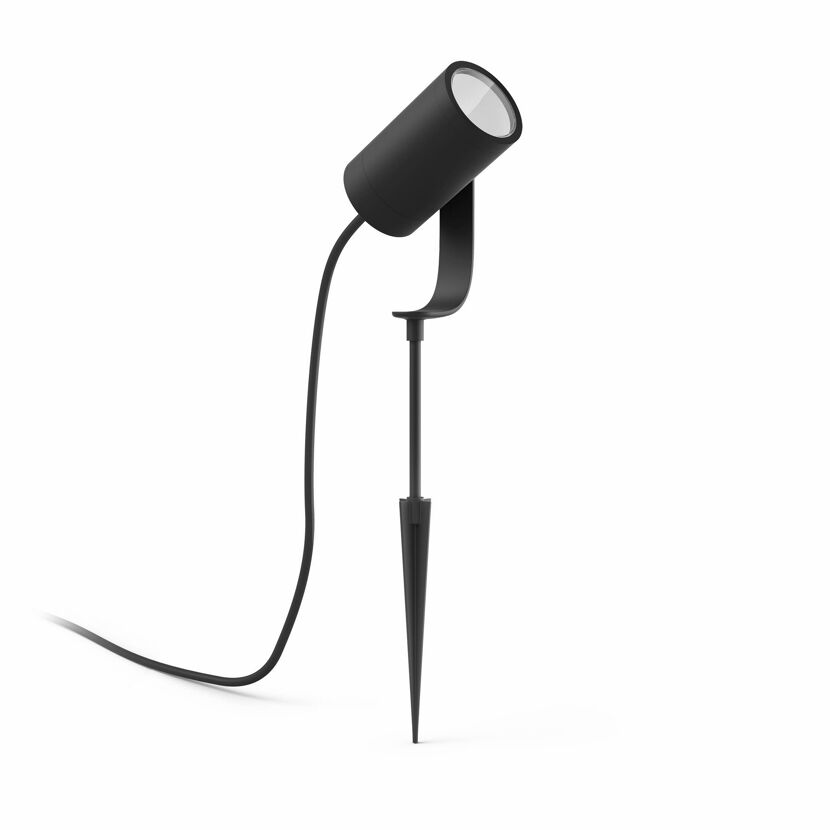 LED-Spot Basis-Set "Hue" Lily 1-flammig WACA schwarz  640 lm