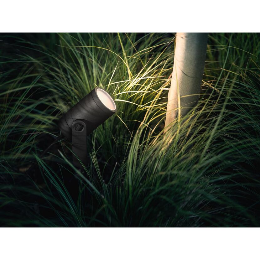 LED-Spot Basis-Set "Hue" Lily 1-flammig WACA schwarz  640 lm