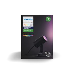 LED-Spot 'Hue White & Color Ambiance Lily' 1-flammig, Erweiterung, schwarz 640 lm