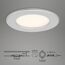 LED-Einbauleuchte 'Thin' chrom-matt 450 lm, 3er-Set, IP 44