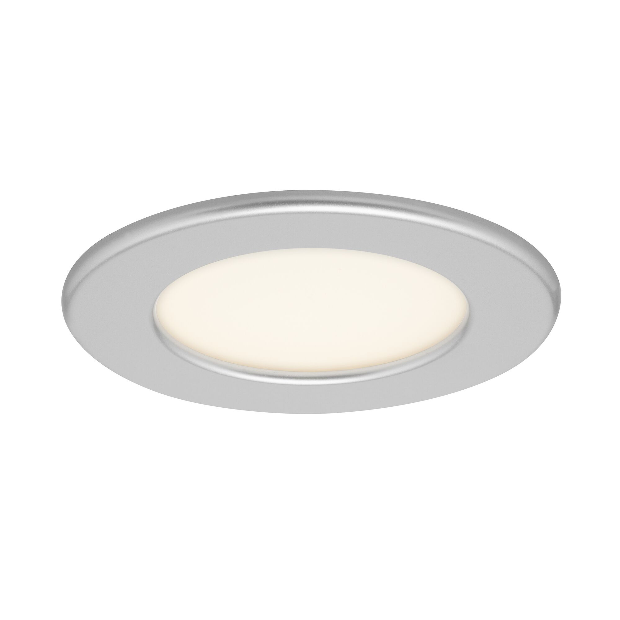 LED Einbauleuchte, chrom-matt