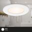 LED-Einbauleuchte 'Thin' weiß 450 lm, 3er-Set, IP 44