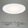 LED-Einbauleuchtenset 'Thin' 18 W 1950 lm warmweiß Ø 11,5 cm 3 Stück