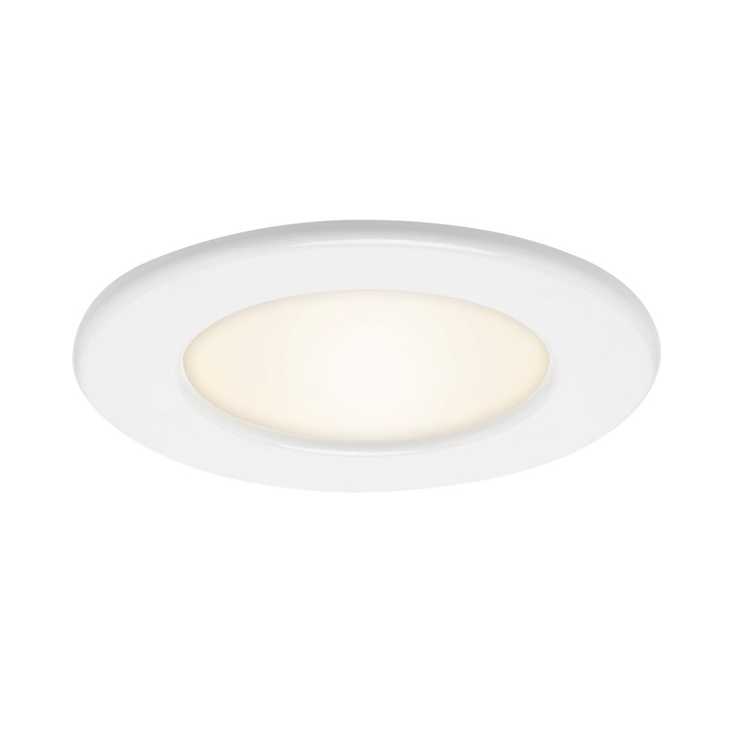 LED-Einbauleuchtenset 'Thin' 18 W 1950 lm warmweiß Ø 11,5 cm 3 Stück