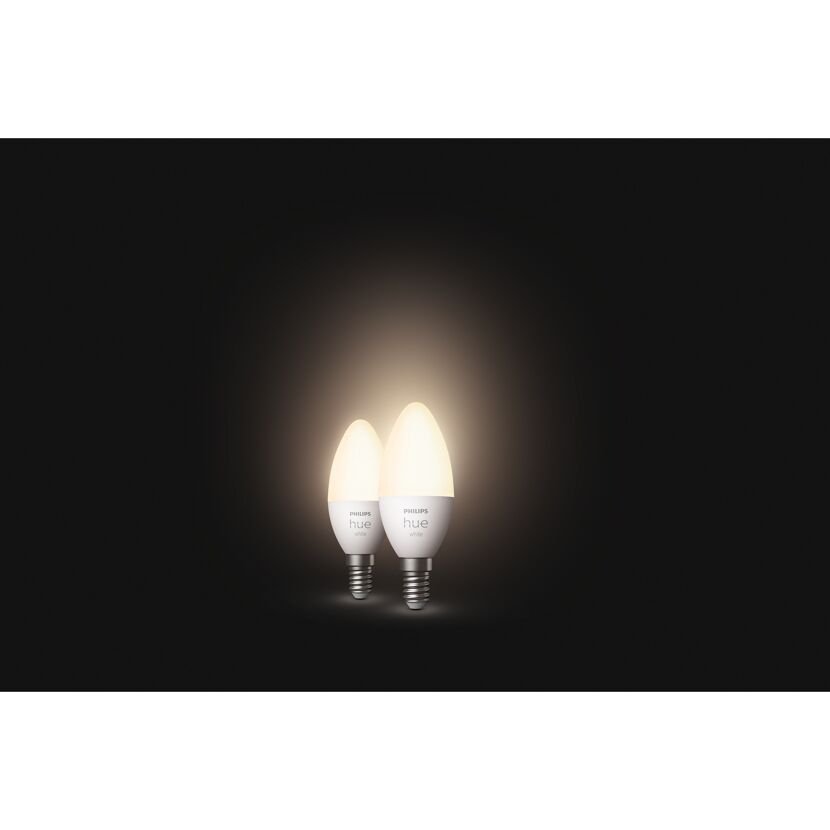 LED-Lampe 'Hue White' E14 5,5 W, 2er-Pack