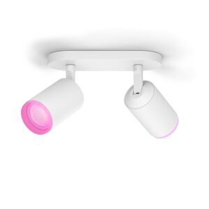LED-Spot 'Hue White & Color Ambiance' Fugato, weiß 2-flammig