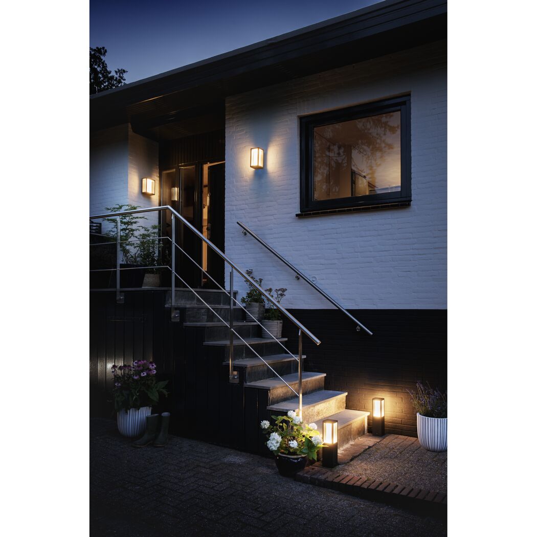 LED-Außenwandleuchte 'Hue' 15 W 1160 lm warmweiß IP 44 13 cm