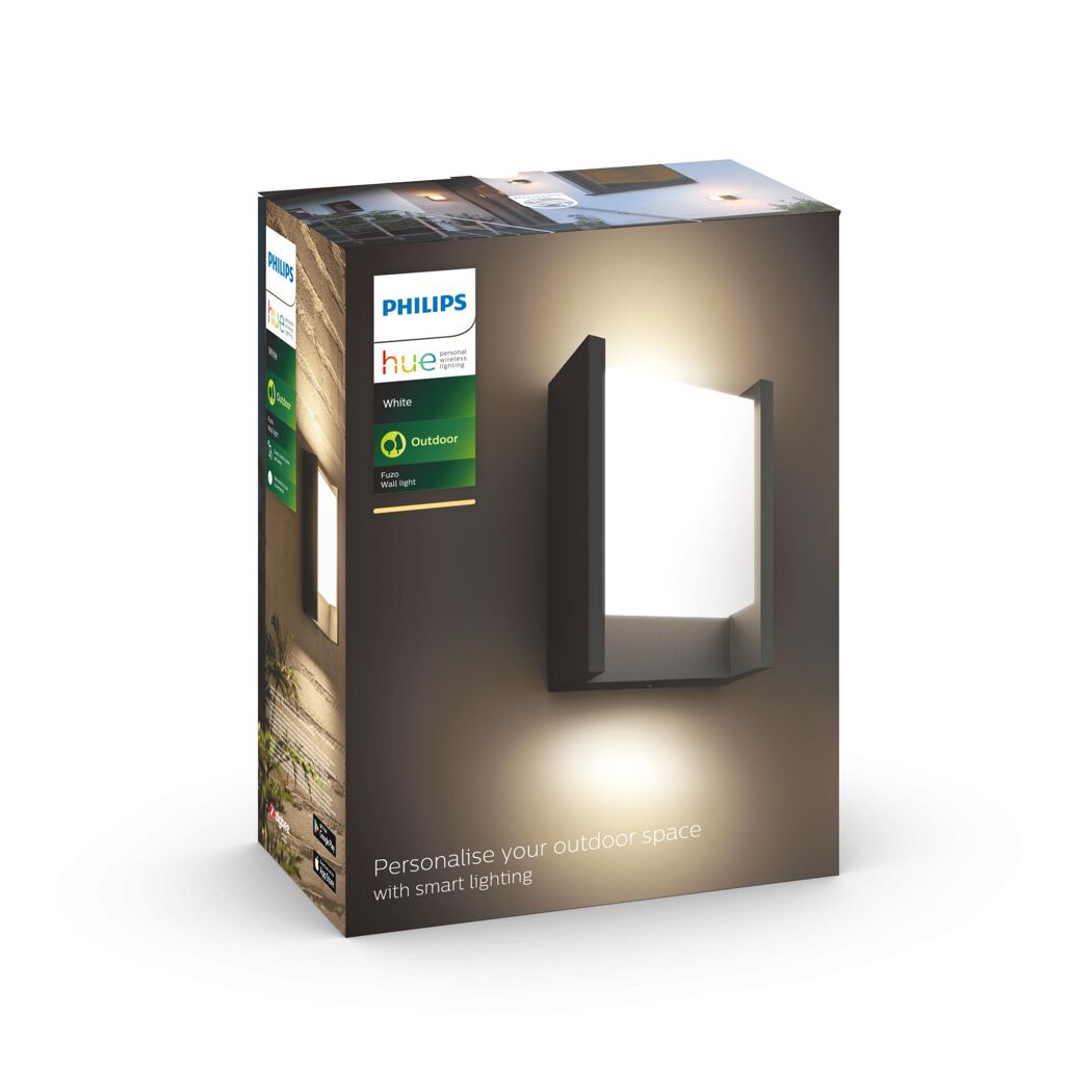 Philips Hue Fuzo weiße Wandleuchte im Karton