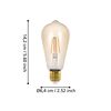 LED Leuchtmittel E27 5,5W amber