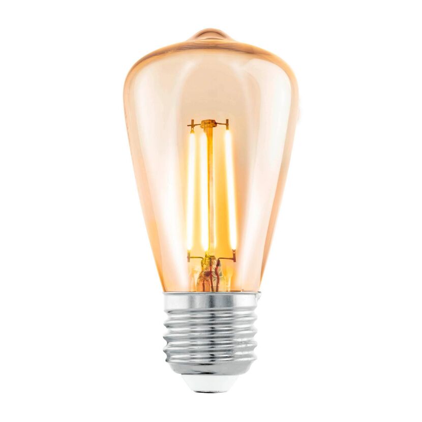 LED-Leuchtmittel E27, bernsteinfarben
