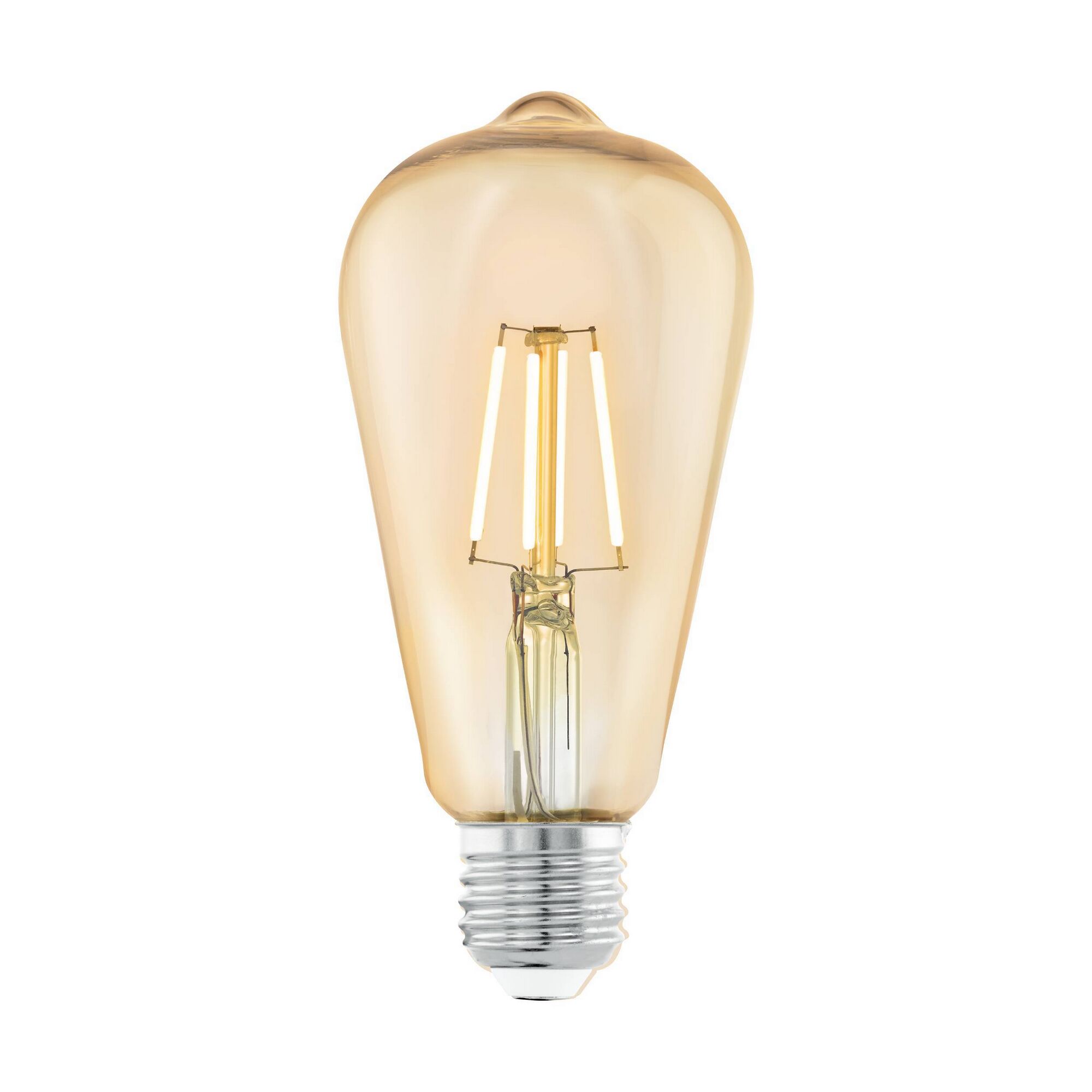 LED-Leuchtmittel E27 ST64, bernsteinfarben