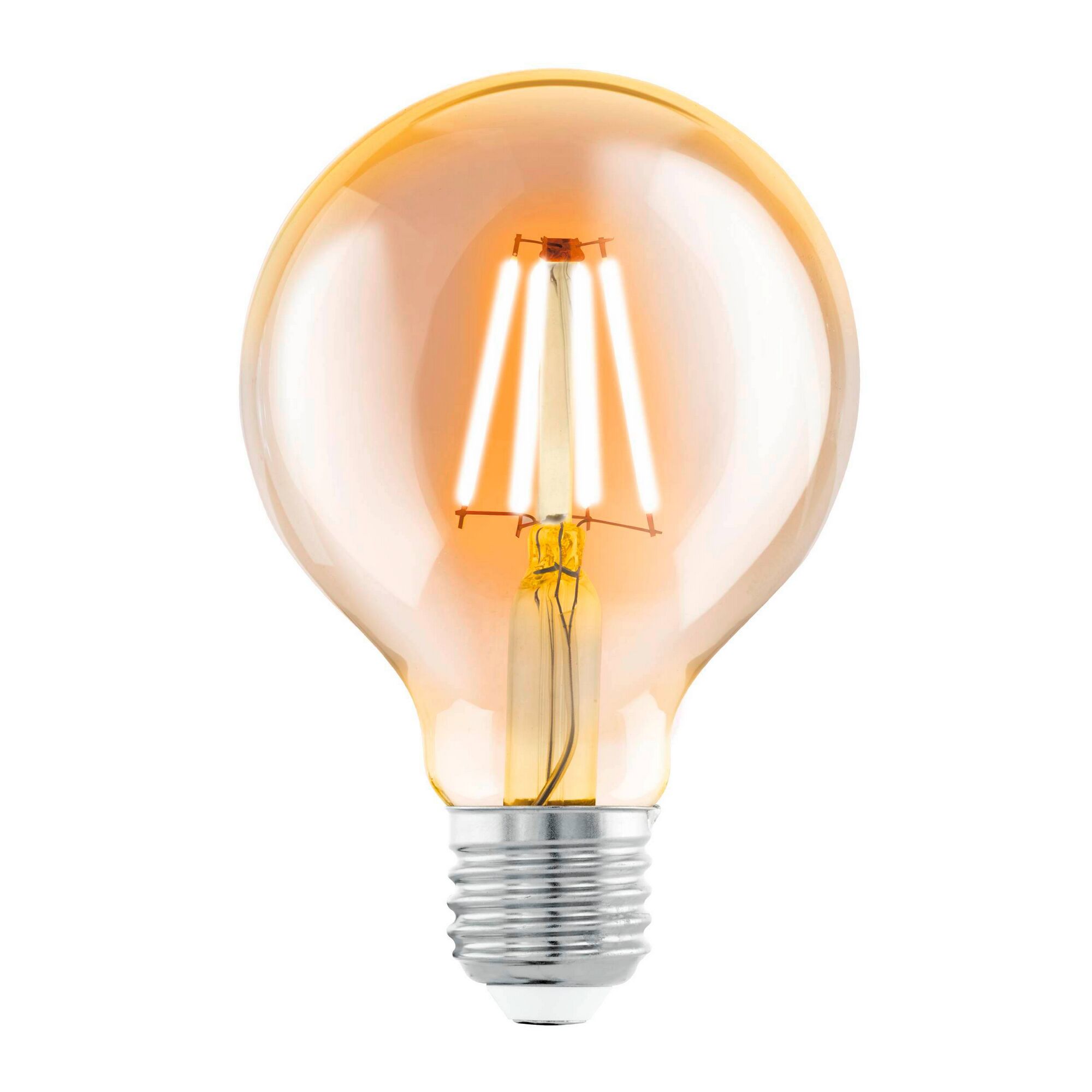 LED-Leuchtmittel E27, bernsteinfarben
