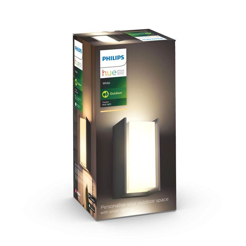 Philips Hue Turaco Wandleuchte in Weiß