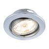LED Einbaustrahler, chrom