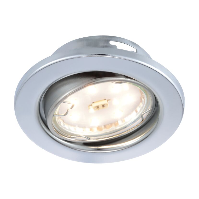 LED Einbaustrahler, chrom