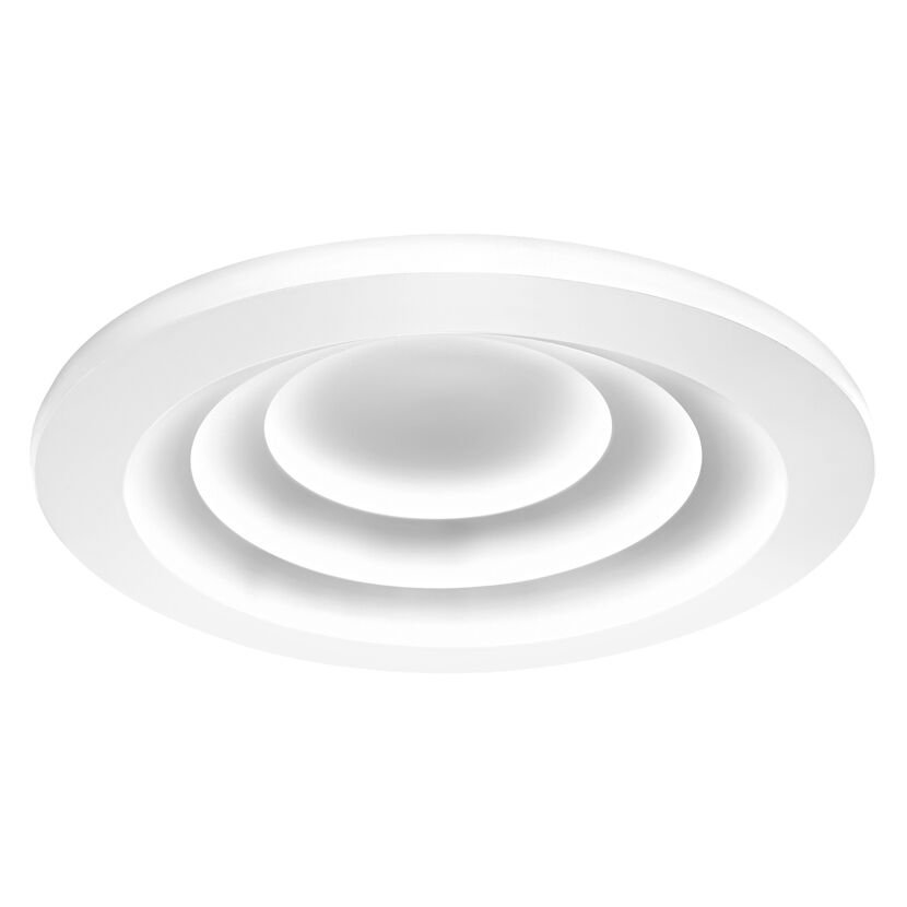 Weiße Deckenleuchte Smart Spiral