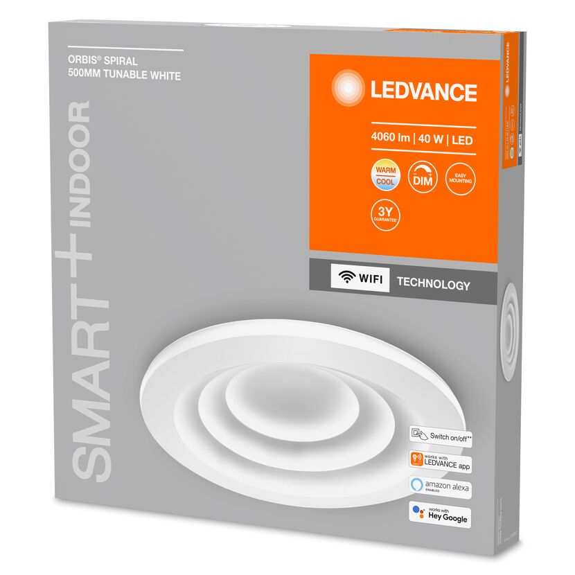 LEDVANCE Smart+ Indoor Orbis Spiral Deckenleuchte